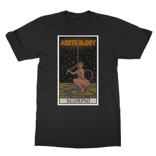Asstrology Scorpio Classic Heavy Cotton Adult T-Shirt