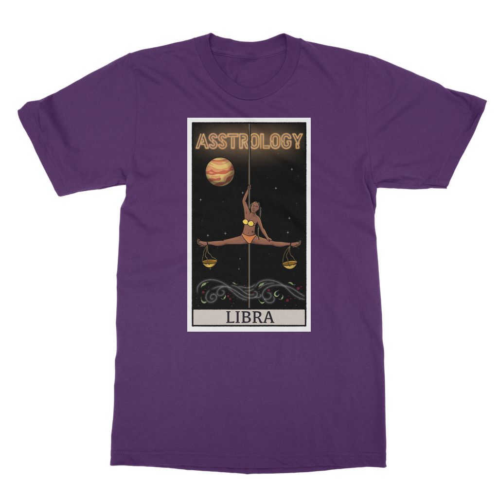 Asstrology Libra Classic Heavy Cotton Adult T-Shirt
