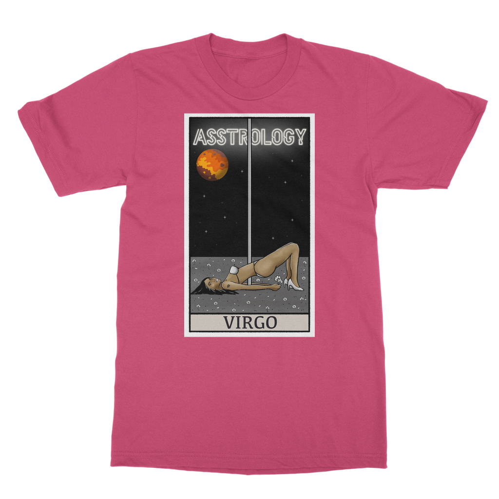 Asstrology Virgo Classic Heavy Cotton Adult T-Shirt