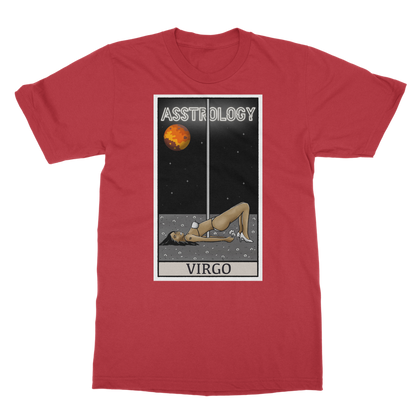 Asstrology Virgo Classic Heavy Cotton Adult T-Shirt