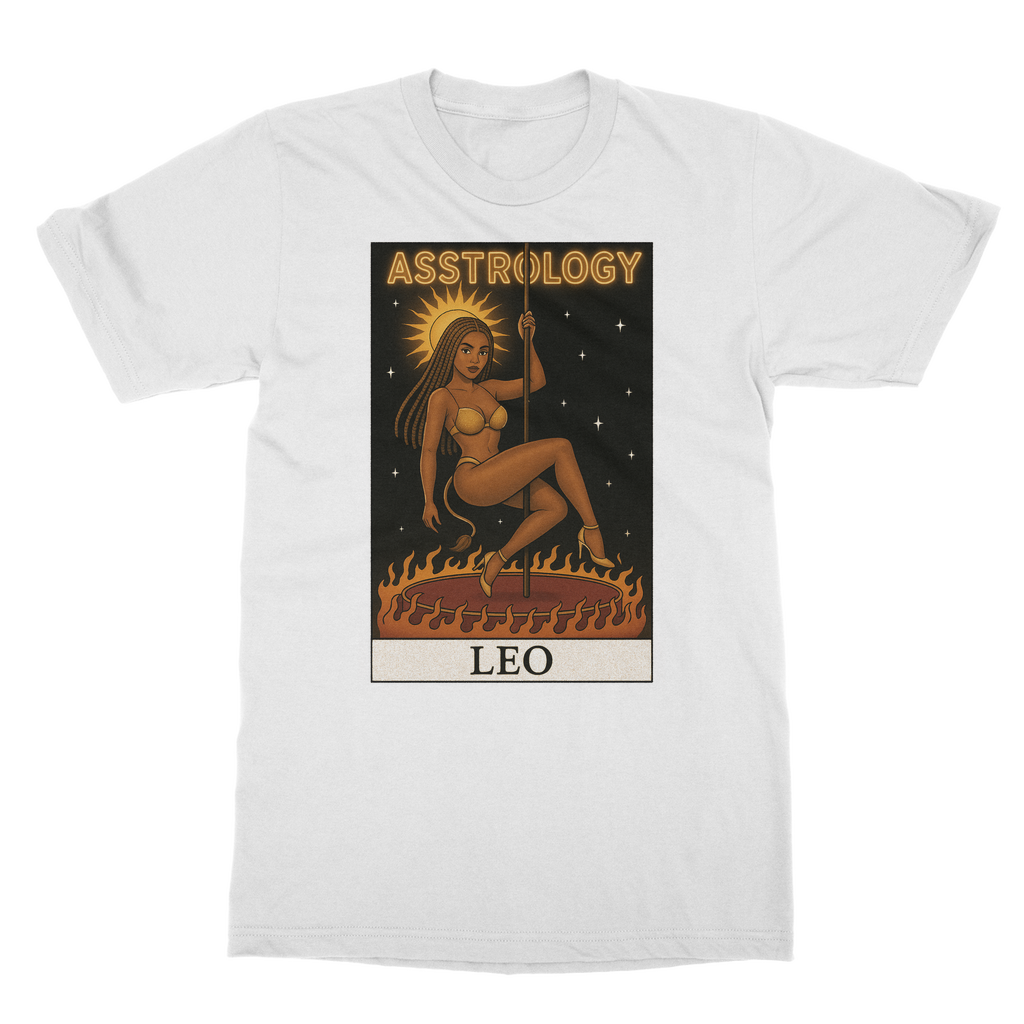Asstrology Leo Classic Heavy Cotton Adult T-Shirt