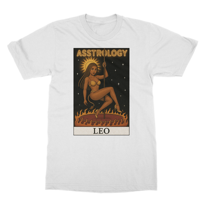 Asstrology Leo Classic Heavy Cotton Adult T-Shirt