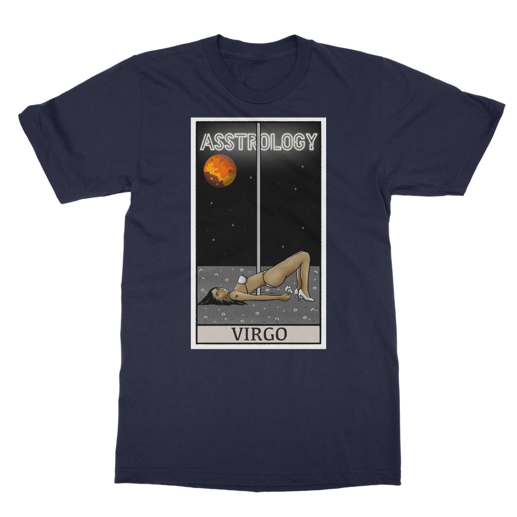 Asstrology Virgo Classic Heavy Cotton Adult T-Shirt