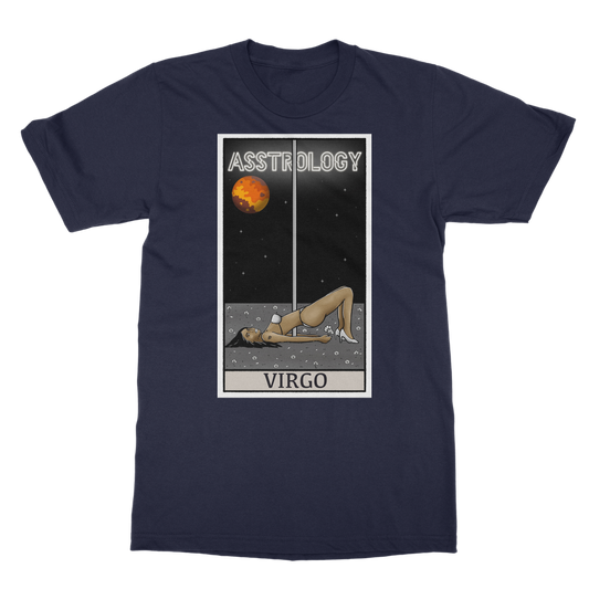 Asstrology Virgo Classic Heavy Cotton Adult T-Shirt