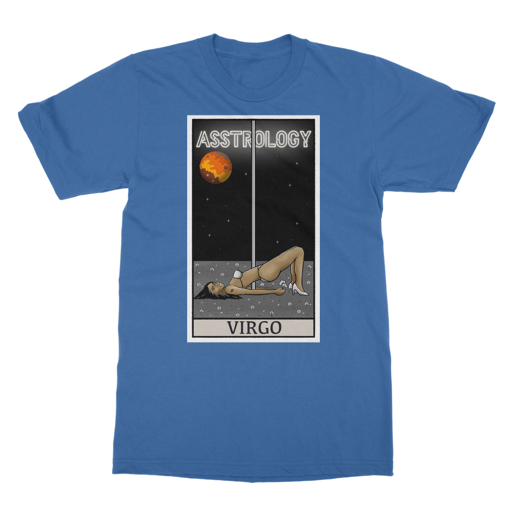 Asstrology Virgo Classic Heavy Cotton Adult T-Shirt