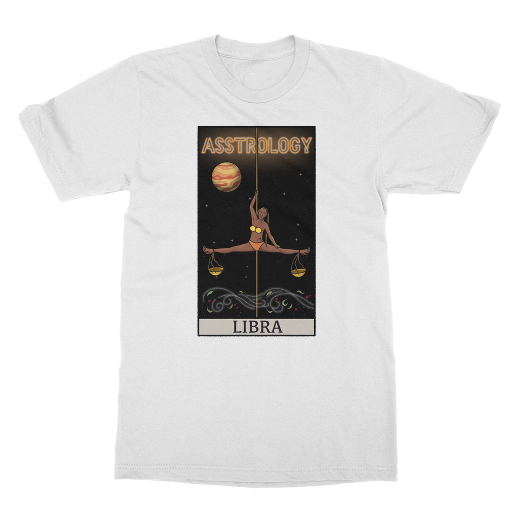 Asstrology Libra Classic Heavy Cotton Adult T-Shirt