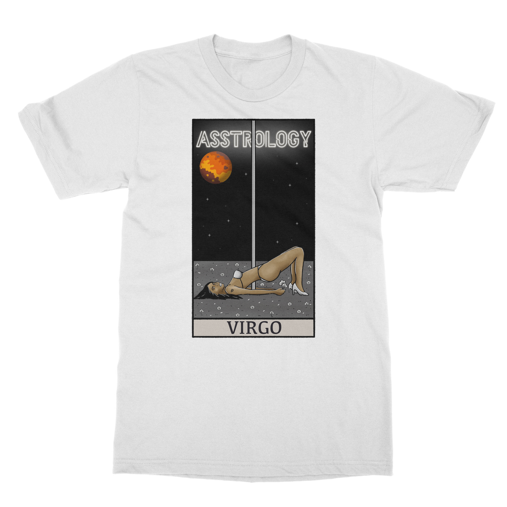 Asstrology Virgo Classic Heavy Cotton Adult T-Shirt
