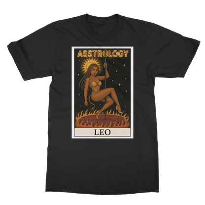 Asstrology Leo Classic Heavy Cotton Adult T-Shirt