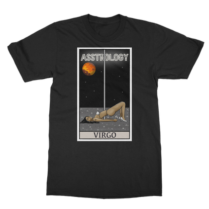 Asstrology Virgo Classic Heavy Cotton Adult T-Shirt