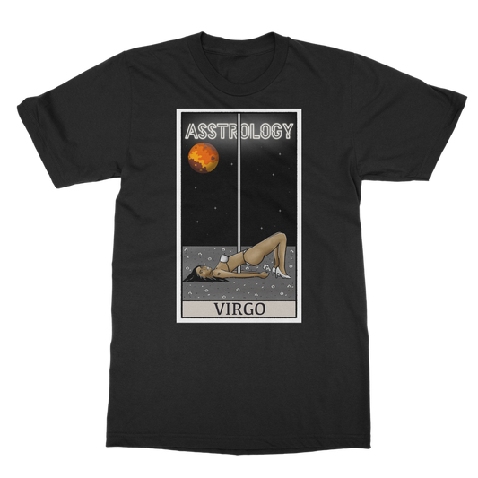 Asstrology Virgo Classic Heavy Cotton Adult T-Shirt
