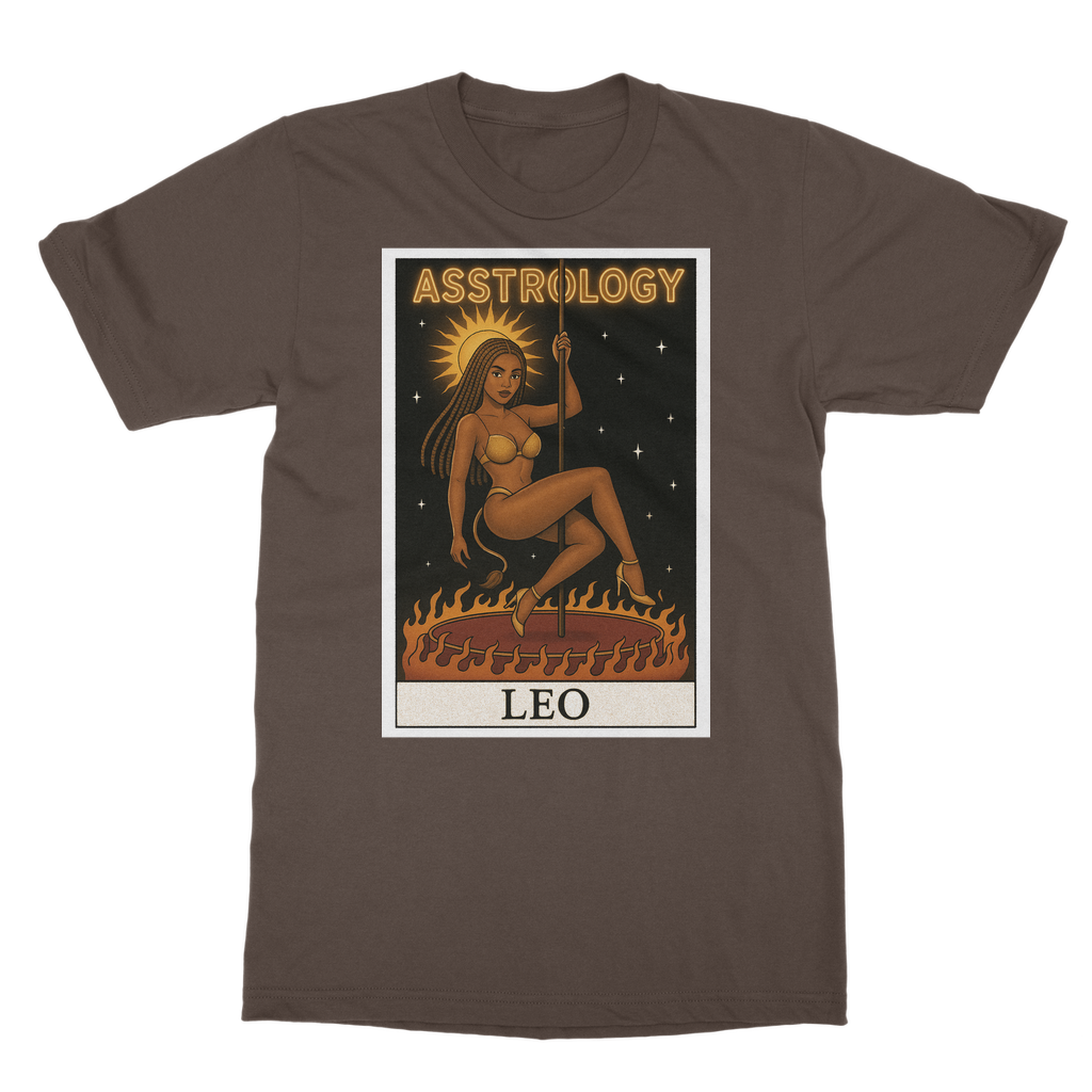 Asstrology Leo Classic Heavy Cotton Adult T-Shirt