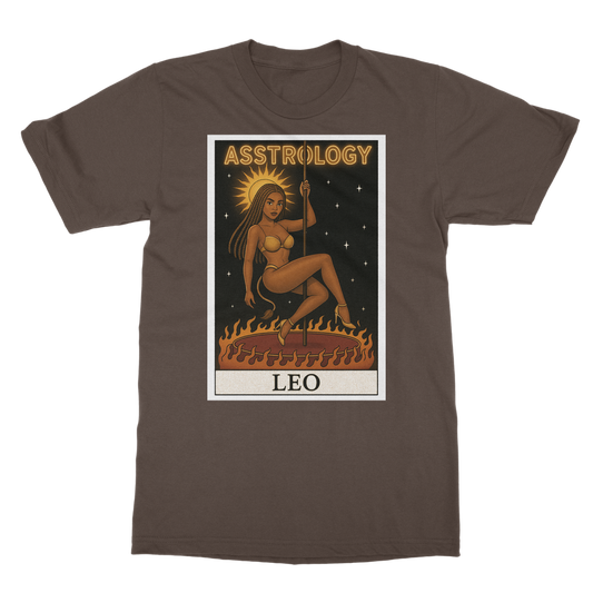 Asstrology Leo Classic Heavy Cotton Adult T-Shirt