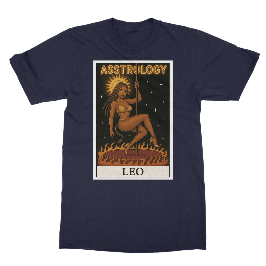 Asstrology Leo Classic Heavy Cotton Adult T-Shirt