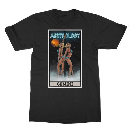 Asstrology Gemini Classic Heavy Cotton Adult T-Shirt